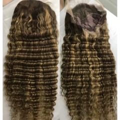 Highlight Lace frontal wig (about 160% density)