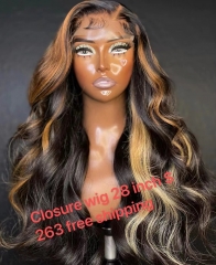 Highlight Lace wig (about 150% density)